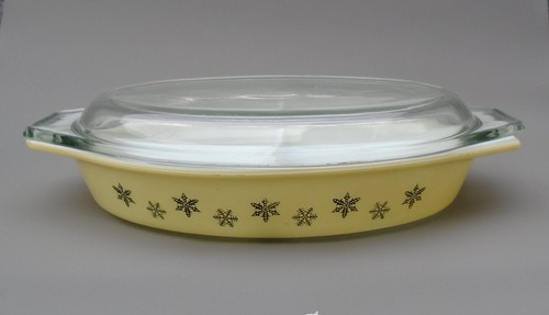 Vintage pyrex yellow gaiety - pyrex,