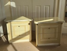 Two bedside tables vintage marble beige colour. Used in perfect condition 