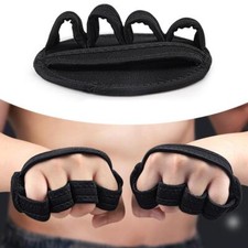 Lifting Palm Dumbbell Grips Pads Unisex Anti Skid Weight Gloves Cross I9D1