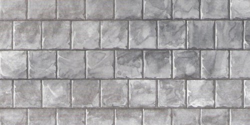 Dolls house slate - house,