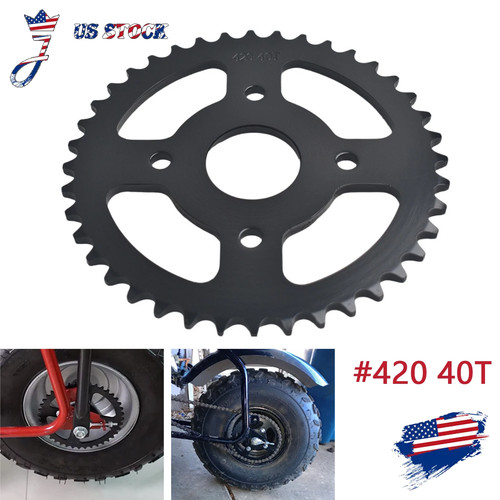 420 40t rear sprocket - 40t, 40mm
