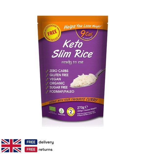 Low calorie konjac slim rice - low, 5