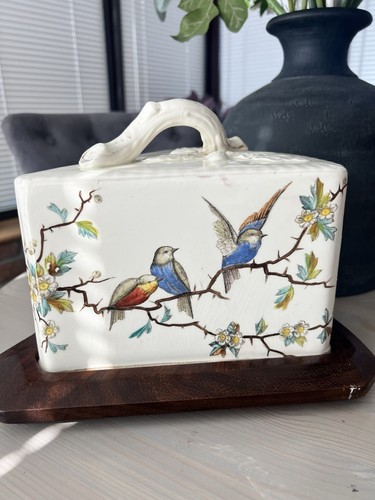 Antique porcelain covered