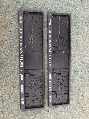 Number plate surrounds - plate,