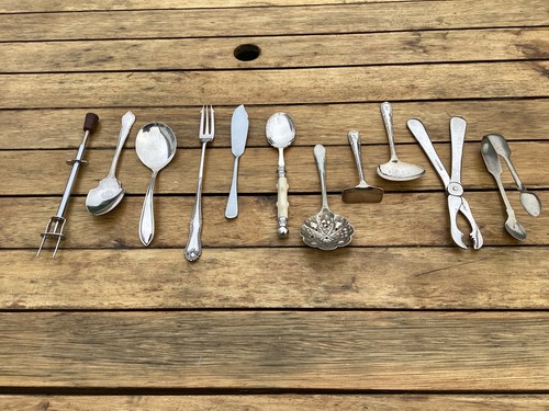 Vintage silver plated - vintage, jam