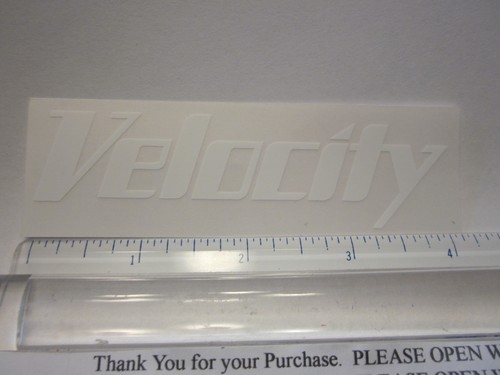 Velocity white rim - velocity, wheel