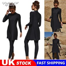 Modest Burkini Muslim Women Full Cover Islamic Swimsuit Swimwear Bathing Suit'