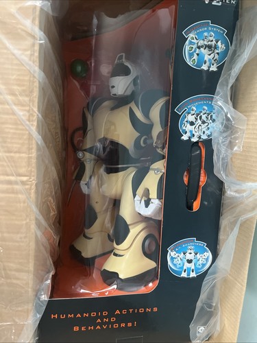 New wowwee robosapien beige - new,