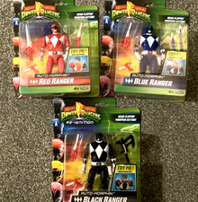 Power Rangers Blue, Red, Black