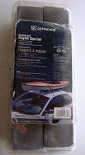 ATTWOOD UNIVERSAL KAYAK CARRIER never opened  2 Blocks 2 Ropes 2 Tie down straps