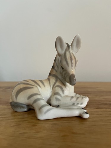 Lomonosov porcelain ussr zebra - porcelain,