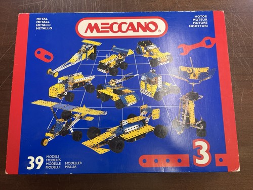 Vintage meccano motorised set - meccano,