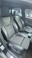 Audi S4 Saloon Half Leather/cloth Seats "RECARO" Fit B6 & B7 A4 S4 RS4