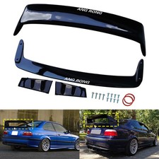 Rear Trunk Spoiler Lip GT Style For BMW 3-Series E36 Saloon Coupe 90-99 M3 92-99