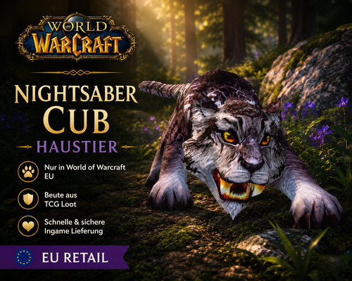 Wow nightsaber cub pet - cub,