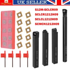 4Set 12mm Shank Lathe Turning