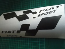FIAT SPORTS FLAG  Large