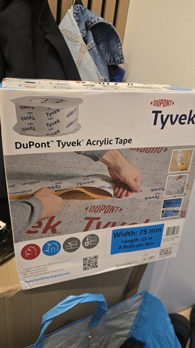 Dupont tyvek acrylic tape 75mm - tyvek,