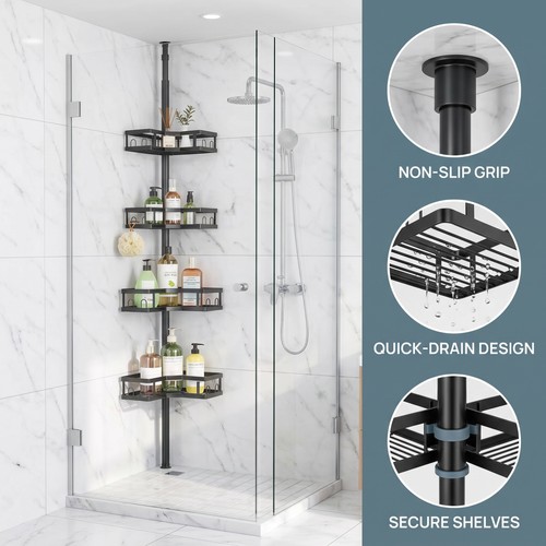 Tier telescopic bathroom - tier,