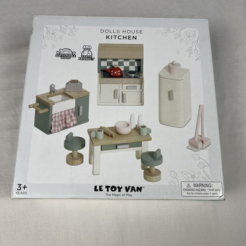 Toy van wooden daisylane - le,