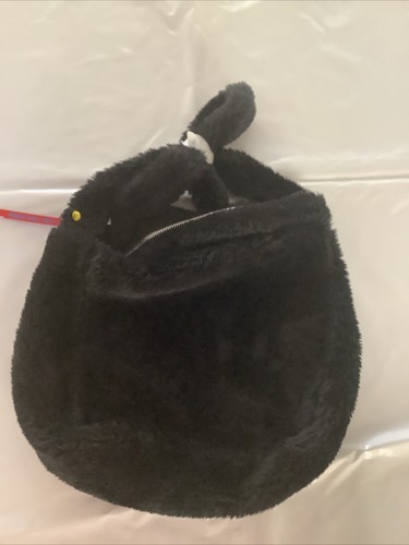 Unif black faux - fur, bag
