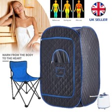 2L Steam Sauna Tent Home Spa Full Body Loss Weight Detox Therapy Room Portable