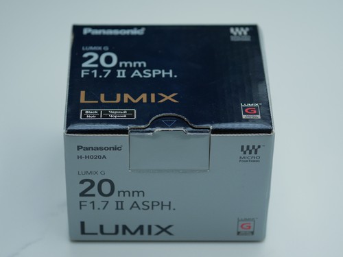 Panasonic lumix 20mm - panasonic, ii