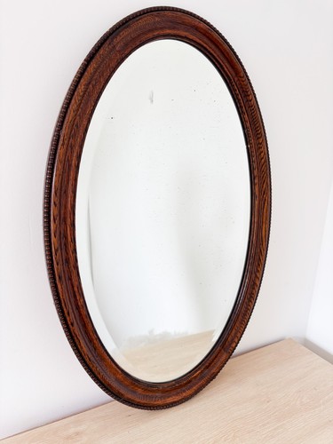 Antique edwardian oak oval - antique,