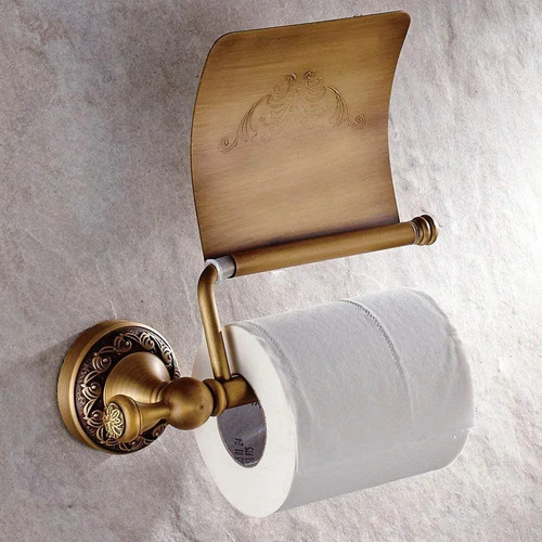 Toilet paper holder wall - paper, mount