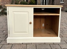 SHABBY CHIC PINE CUPBOARD SIDEBOARD TV STAND UNIT message for delivery quote