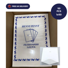 Henny Penny Chicken Machine Oil Filter Paper Genuine 50 Sheets Free P&P