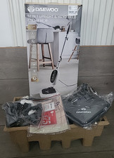 Daewoo 12 In 1 Upright Hand Held Steam Mop 1300W 280ml Water Tank White Cleaning