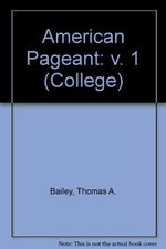 AMERICAN PAGEANT: V. 1