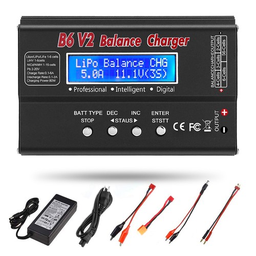 Htrc lipo battery charger - lipo, 80w