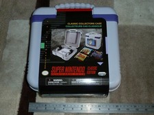 SUPER NINTENDO SNES CLASSIC MINI OFFICIAL COLLECTOR CONSOLE CASE NEW Zelda Mario