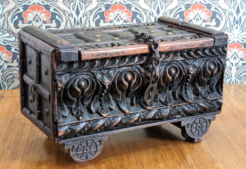 19th century carved indian - 19th,