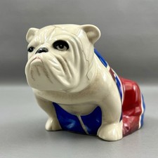 Spectre 007 English Bulldog Figurine Jack DD 007 M  Royal Doulton James Bond