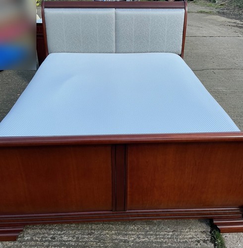 Quality mahogany sleigh - quality,