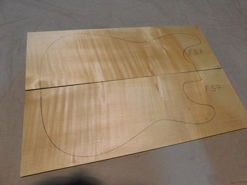 Flame maple drop top - flame, for