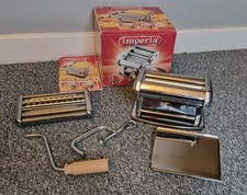 Imperia Pasta Machine Maker Roller Made In Italy Spaghetti Tagliatelle