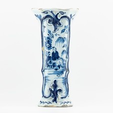 Dutch Delftware Vase Porcelain