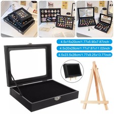 Pin Display Case Orderly Storage Transparent Dustproof Badge Collectable Storage