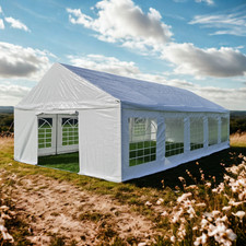 Marquee Gazebo HEAVY DUTY COMMERICAL PE 220gsm 4x6 4x8 5x10 6x12