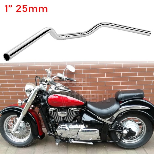 Chrome handlebar 25mm - chrome, 1"