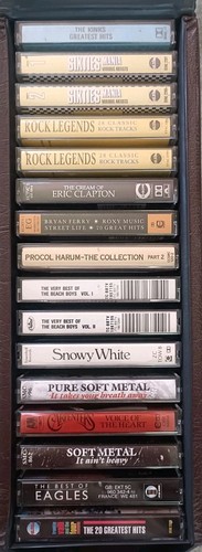 Cassette tapes mixed - x,