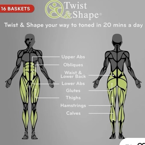 Twist shape home exercise - twist,
