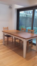 Debenhams oak extending dining