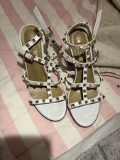 Valentino Stuffed White Shoes