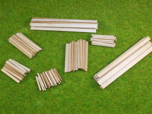 108 planks timber wood 00 - 108,