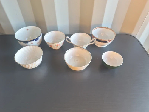 Vintage bowls some bone - x,